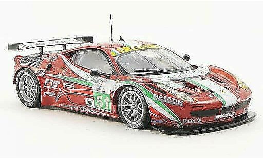 Ferrari 458 Italia GT2 1/43 Ferrari Racing Collection 6h Imola G.Fisica / G.Bruni 2011 coche miniatura