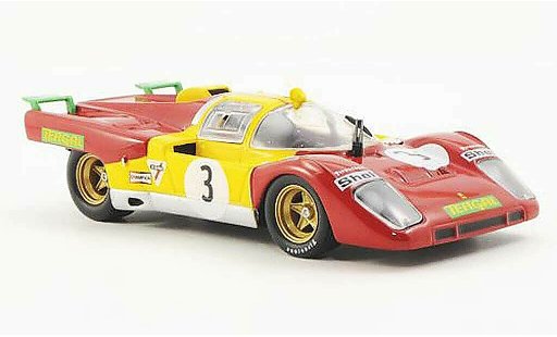 Ferrari 512 M 1/43 Ferrari Racing Collection 6h Brands Hatch J.Juncadella / D.Hobbs 1971 coche miniatura
