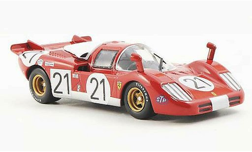 Ferrari 512 S 1/43 Ferrari Racing Collection 12h Sebring N.Vaccarella / I.Giunti / M.Andretti 1970 coche miniatura