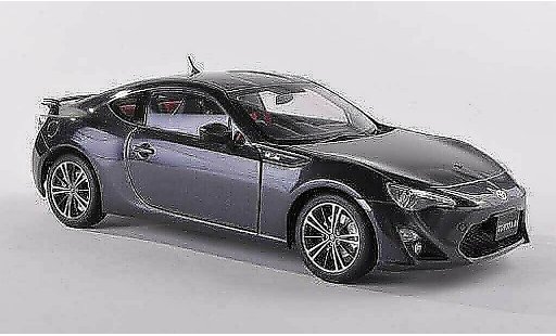 Toyota 86 2012 1/43 Autoart GT limitada (Asian Version/RHD) negro-gris coche miniatura