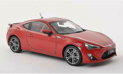 Toyota 86 2012 1/18 Autoart GT (Europa Version/LHD) negro-rojo coche miniatura