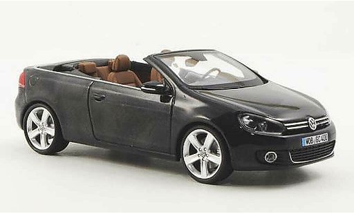 Volkswagen Golf Cabriolet 1/43 Schuco Descapotable gris 2011 coche miniatura