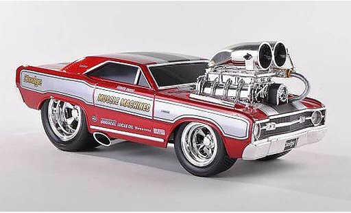 Dodge Dart 1968 1/18 Maisto Super Stock HEMI rojo coche miniatura
