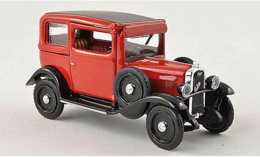 Fiat 508 Balilla 1/43 Rio rojo/negro 1932 coche miniatura