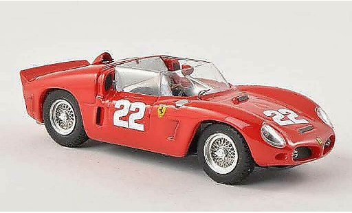 Ferrari Dino SP 1/43 Art Model Dino No.22 vehicule de test 24h Le Mans 1961 Von Trips/Hill/Mairesse coche miniatura