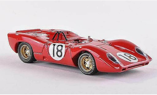 Ferrari 312 P 1/43 Best Spyder No.18 Le Mans Test 1967 Brambilla/Schetty coche miniatura