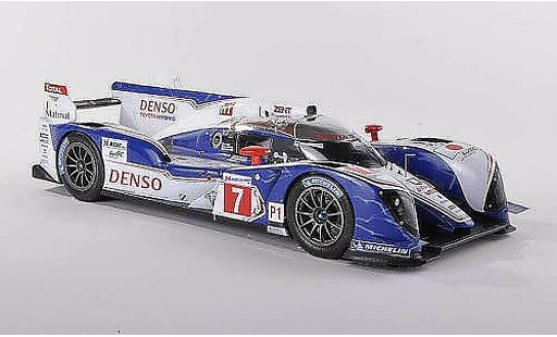 Toyota TS030 Base 1/43 Spark hybride No.7 Dense 24h Le Mans 2012A.Wurz/N.Lapierre/K.Nakajima coche miniatura