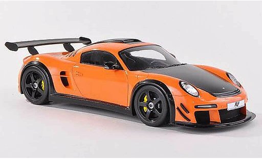 RUF CTR 3 1/18 Spark Evo naranja/carbon 2012 coche miniatura