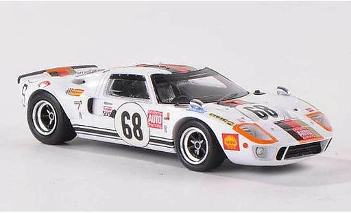 Ford GT40 Mk I 1/43 Spark GT 40 No.68 Deutsche AUTO Zeitung 24h Le Mans 1969 H.Kelleners/R.Joest coche miniatura