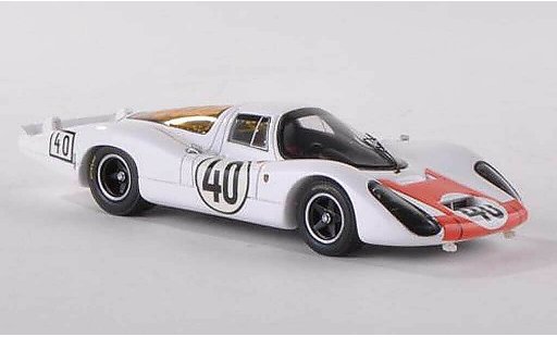 Porsche 907 1967 1/43 Spark No.40 24h Le Mans G.Mitter/J.Rindt coche miniatura