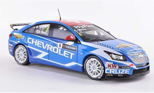 Chevrolet Cruze course 1/43 Spark 2012 1.6T No.1 A.Menu WTCC Macau coche miniatura