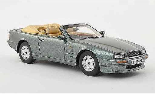 Aston Martin Virage volante 1/43 Spark gris-vert RHD 1991 coche miniatura