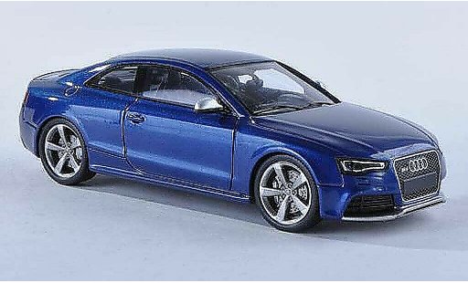 Audi RS5 coupe 1/43 Spark azul 2012 coche miniatura