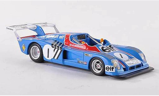 Alpine A441 course 1/43 Spark No.1 A.Serpaggi Champion 2LGR6 1974 coche miniatura