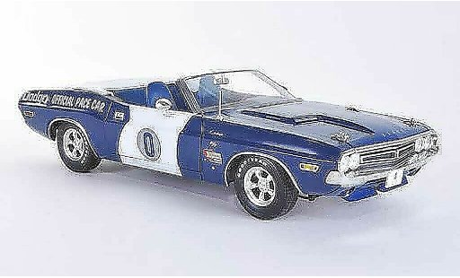 Dodge Challenger 1971 1/18 Greenlight Ontario Motor Speedway Pace Car coche miniatura