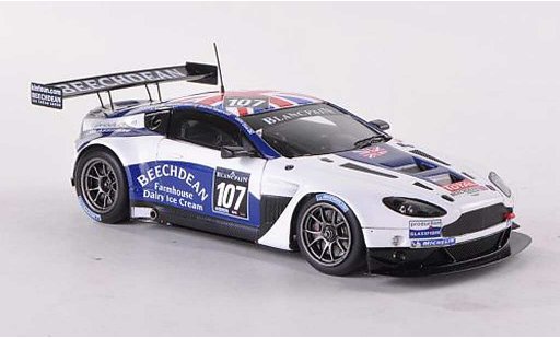 Aston Martin V12 Vantage vantage 1/43 Spark No.107 Beechdean Motorsport 24h Spa 2012 A.Howard/J.Adam/P.Dryburgh/J.Gaw coche miniatura