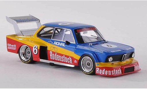 Bmw 2002 Turbo 1/18 Spark Gr.5 No.6 Rodenstock DRM Norisring 1977 W.Rohrl coche miniatura