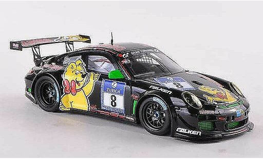Porsche 911 GT3 1/43 Spark R 2012 No.8 Haribo Bale Motorsport 24h Nurburgring coche miniatura