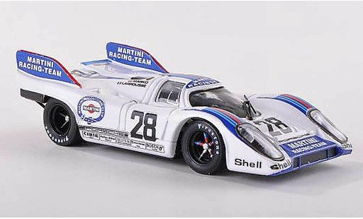 Porsche 917 1971 1/43 Brumm K No.28 Martini Racing Team 1000km Austria Marko/Larrousse coche miniatura
