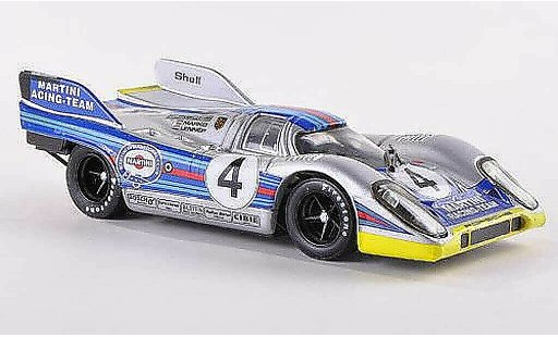 Porsche 917 1971 1/43 Brumm K No.4 Martini Racing Team 1000km Monza Marko/von Lennep coche miniatura