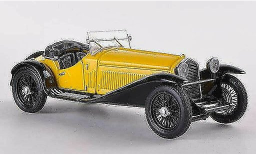 Alfa Romeo 1750 berlina 1/43 Brumm amarillo Lupin shooting coche miniatura