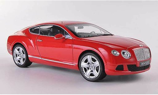Bentley Continental GT 1/18 Minichamps rojo 2011 coche miniatura