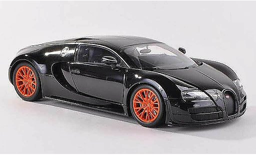 Bugatti Veyron Super Sport 1/18 Minichamps negro 2011 coche miniatura