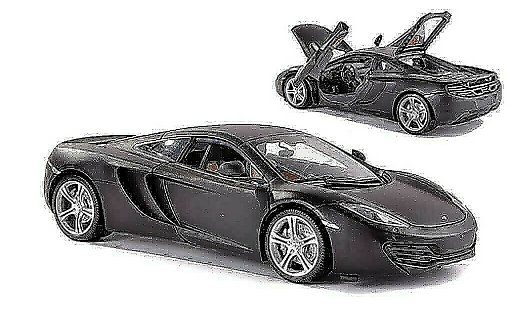 McLaren F1 Base 1/18 Minichamps MP4-12C matenegro coche miniatura