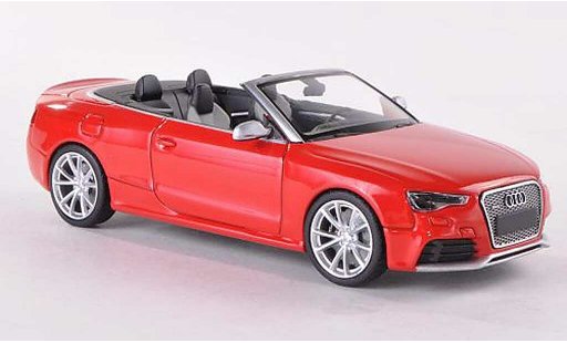 Audi RS5 cab 1/43 Minichamps cabriolet Descapotable rojo 2012 coche miniatura