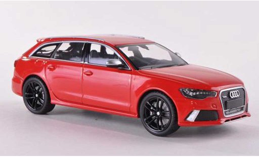 Audi RS6 avant 1/43 Minichamps rojo 2012 coche miniatura