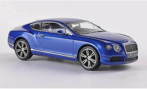 Bentley Continental GT V8 1/43 Minichamps azul LHD 2011 coche miniatura