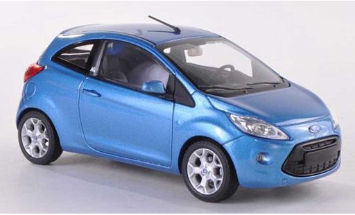 Ford Ka Berline 1/43 Minichamps II azul 2009 coche miniatura