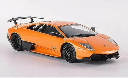 Lamborghini Murcielago LP670 1/43 Minichamps SV naranja 2009 coche miniatura