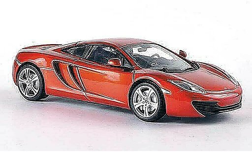 McLaren MP4-12C Base 1/43 Minichamps naranja con Figur 2011 coche miniatura