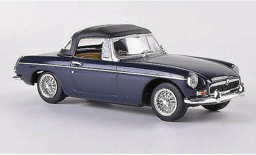 MG B Base 1/43 Minichamps azul LHD 1968 coche miniatura
