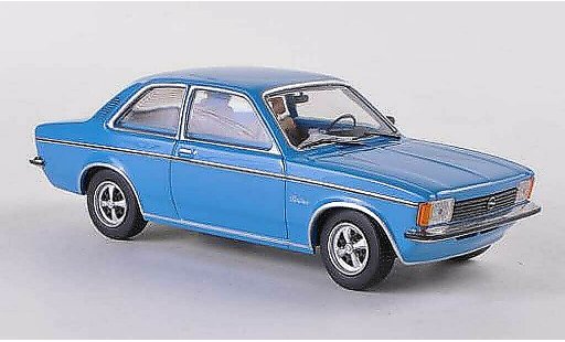 Opel Kadett C Berlina 1/43 Minichamps C Limusina azul 2-Turer 1978 coche miniatura