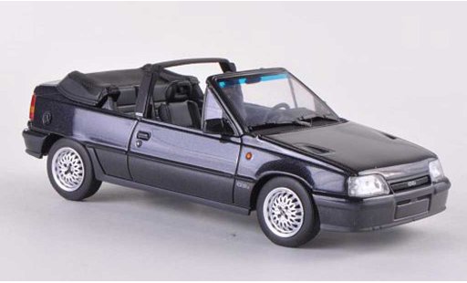 Opel Kadett GSI 1/43 Minichamps Descapotable negro 1989 coche miniatura