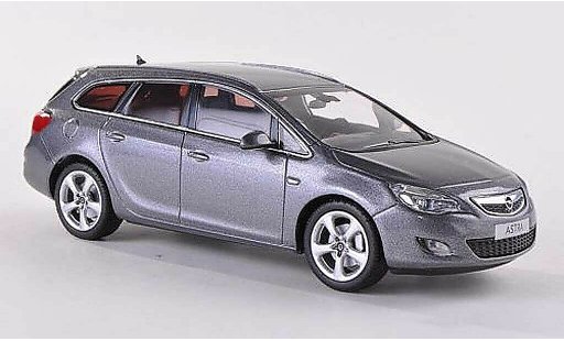 Opel Astra Sports Tourer 1/43 Minichamps J gris 2010 coche miniatura