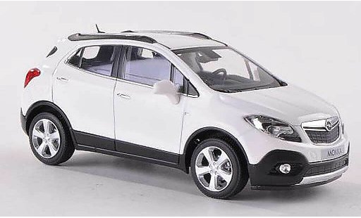 Opel Mokka Base 1/43 Minichamps blanco 2012 coche miniatura