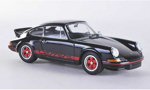 Porsche 911 RS 1/43 Minichamps Carrera 2.7 negro con roten rayas y Felgen 1972porsche_ porsche__ coche miniatura