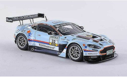 Aston Martin V12 GT3 Vantage course 1/43 Minichamps GT3 Vantage No.32 Team Young Driver ADAC GT Masters 2012 J.pieza/F.pieza coche miniatura