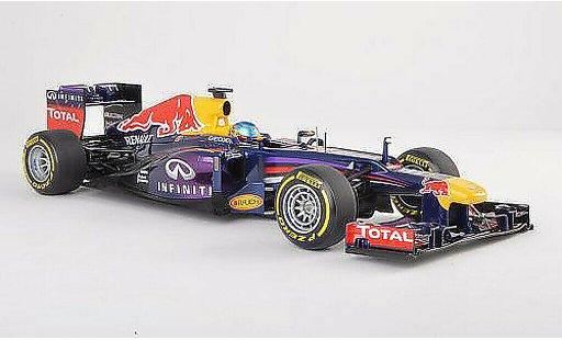 Red Bull F1 2013 1/18 Minichamps RB9 No.1 Presentationsfahrzeug S.Vettel coche miniatura