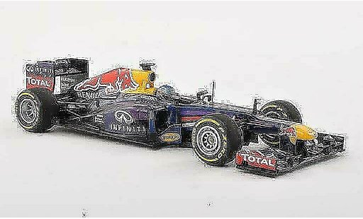 Red Bull F1 2013 1/43 Minichamps Racing No.1 Infinity S.Vettel Showcar coche miniatura