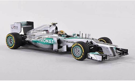 Mercedes F1 2009 1/43 Minichamps AMG Team No10 Petronas L.Hamilton Showcar 2013 coche miniatura