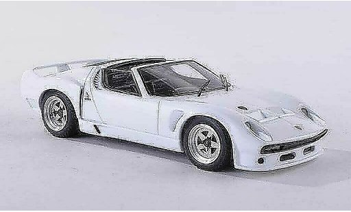 Lamborghini Miura SVJ 1/43 Look Smart Spyder blanco 1966 coche miniatura