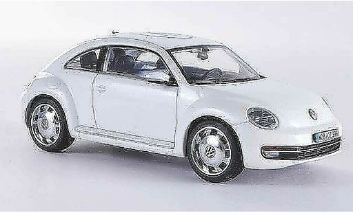 Volkswagen Beetle Base 1/43 Schuco blanco Wolfsburg 2011 coche miniatura