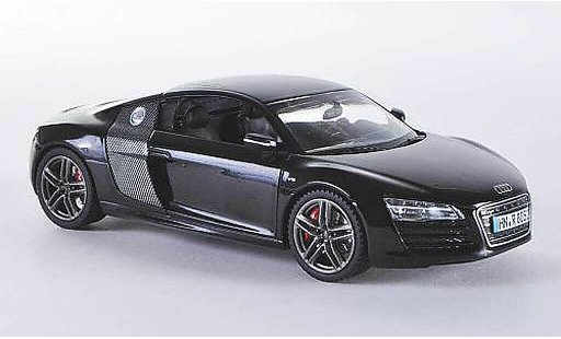 Audi R8 coupe 1/43 Schuco negro/carbon 2012 coche miniatura