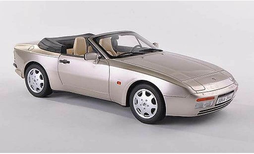 Porsche 944 1989 1/43 GT Spirit S2 cabriolet dore coche miniatura