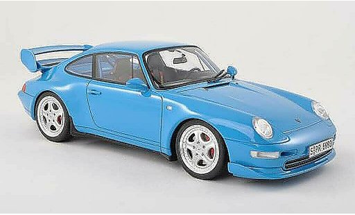 Porsche 911 RS 1/18 GT Spirit Carrera Clubsport -azul 1995 coche miniatura