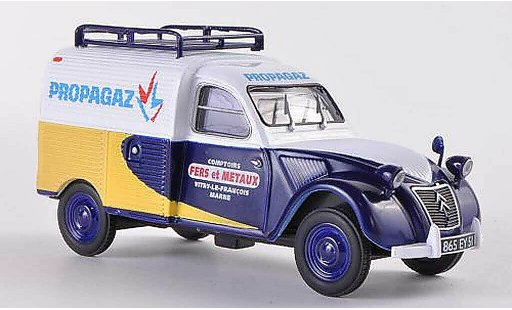 Citroen 2CV Fourgonnette 1/43 Eligor AZU Propagaz coche miniatura